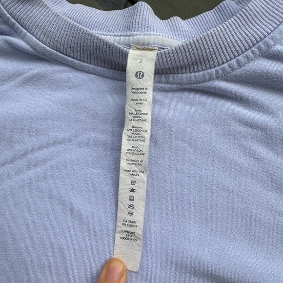 Lululemon Modal Fleece Pullover - Picture 4 of 4